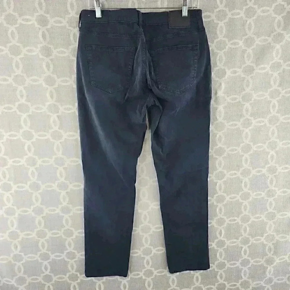 Abercrombie & Fitch Stretch Navy Blue Skinny  Ankle Chino Pants  30x30 - Picture 2 of 7